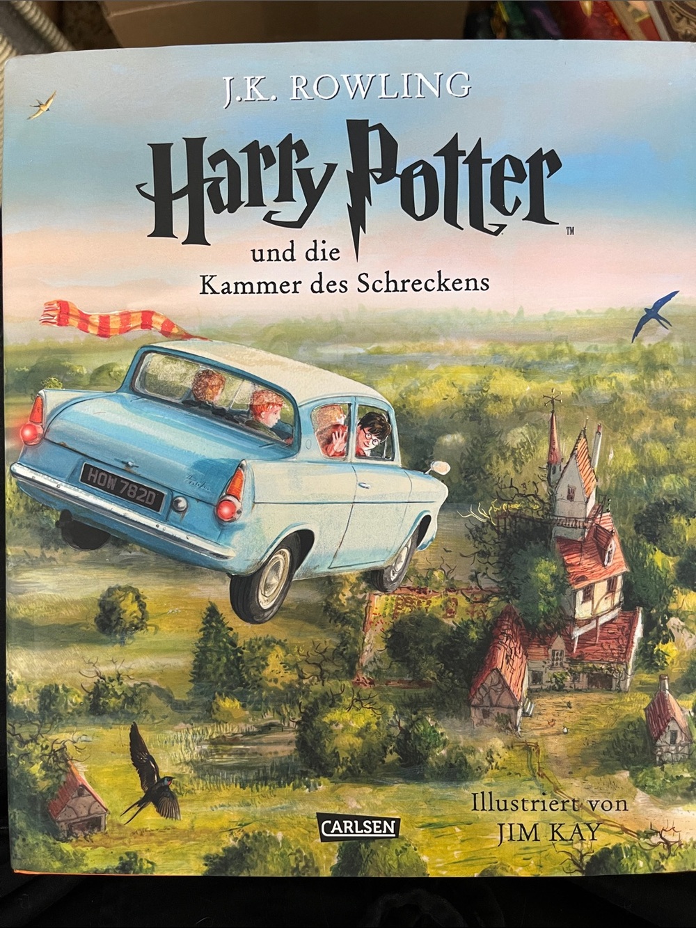 Harry Potter and the Chamber of Secrets - Illustrated edition (German)